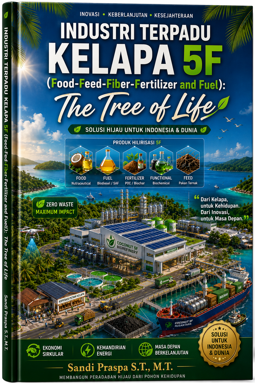 Cover Buku 5F Integrated Coconut Industry